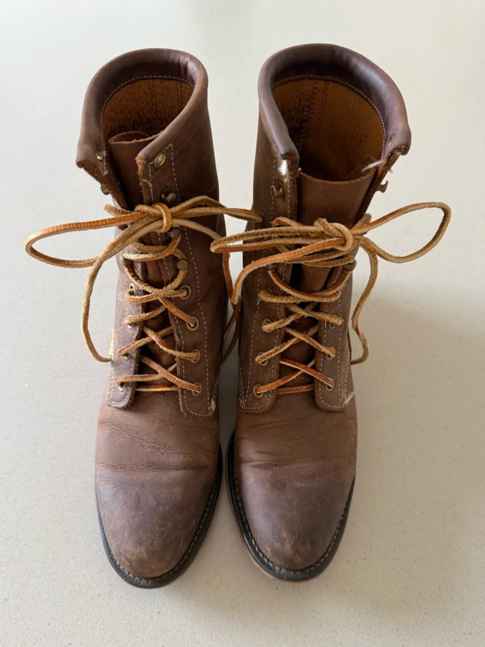 Justin Boots | Women’s Lace Up L0555 Western Boots 6.5 - Picture 1 of 5